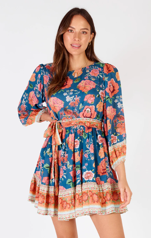 MexicanFlowerMiniDressrubyyayaprincessbazaar