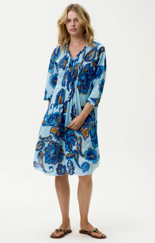 MiddyPoppy-Lemnos-Cotton-BlueFloweroneseasonprincessbazaar1