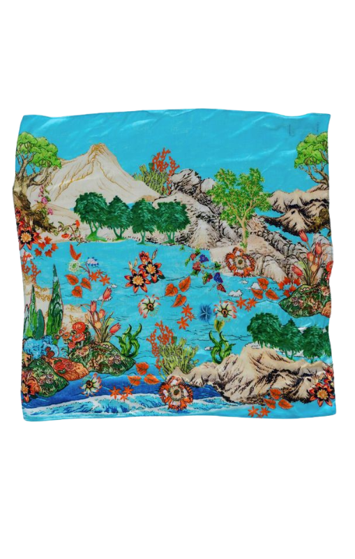 Montpellier scarf ruby yaya princess bazaar