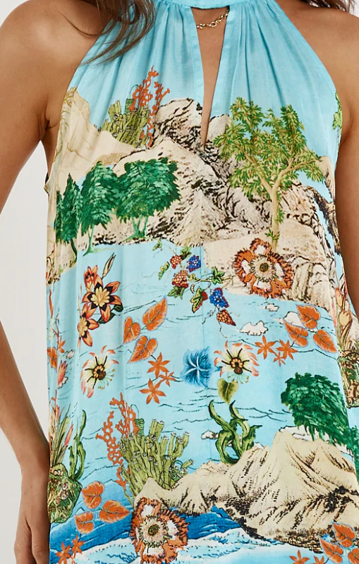 Montpellier halter top ruby yaya princess bazaar