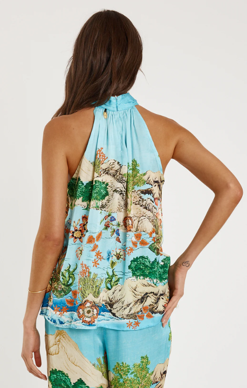 Montpellier halter top ruby yaya princess bazaar