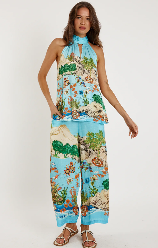 Montpellier halter top ruby yaya princess bazaar