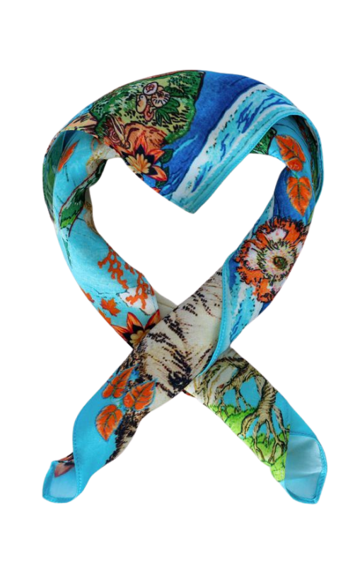 Montpellier scarf ruby yaya princess bazaar