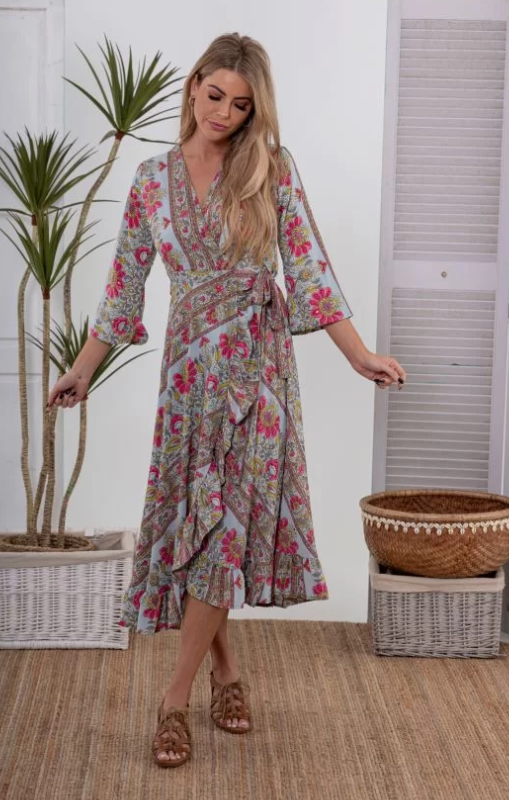 Cienna - Naomi Wrap Dress - last one
