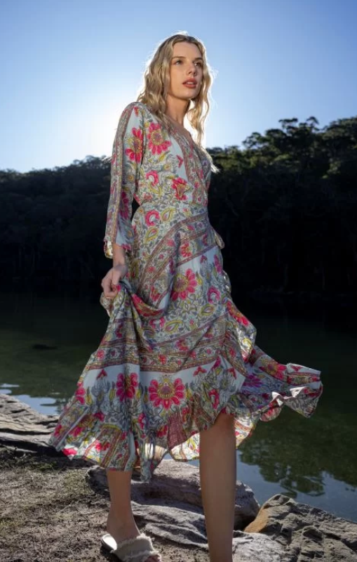 Cienna - Naomi Wrap Dress - last one