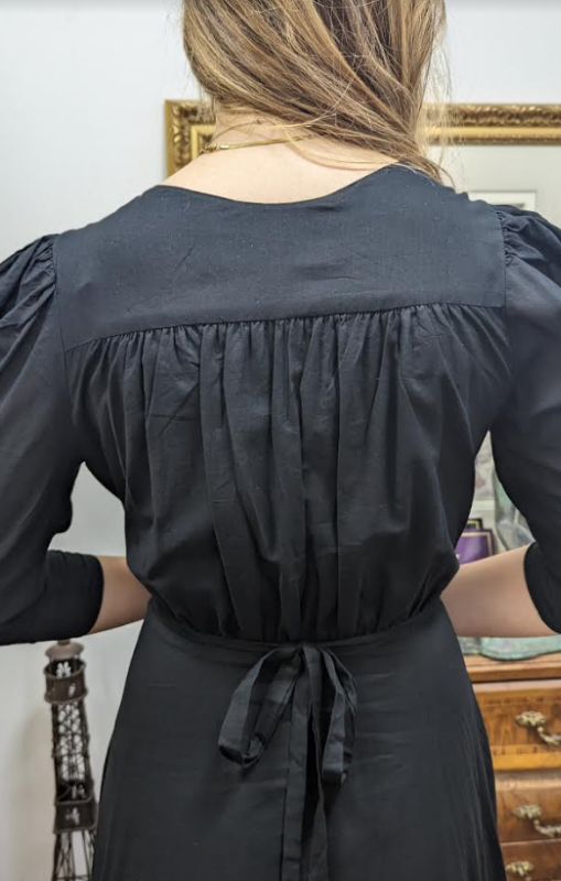 Natasha the Label - Muscari Wrap Dress - Black