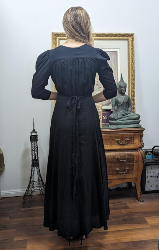 Natasha the Label - Muscari Wrap Dress - Black