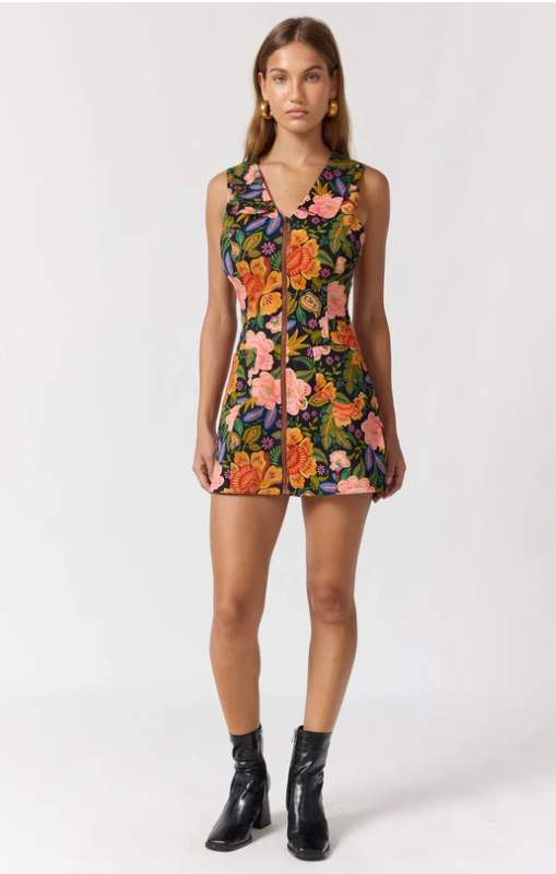 NineLivesBazaar-ArrowMiniDress-Carnivaleprincessbazaar1