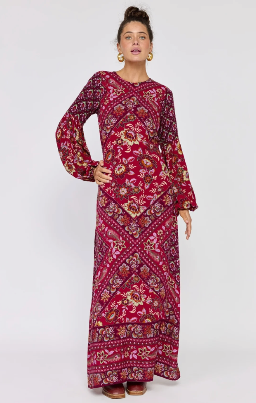 Nine lives bazaar quartz gown pomegranate princess bazaar