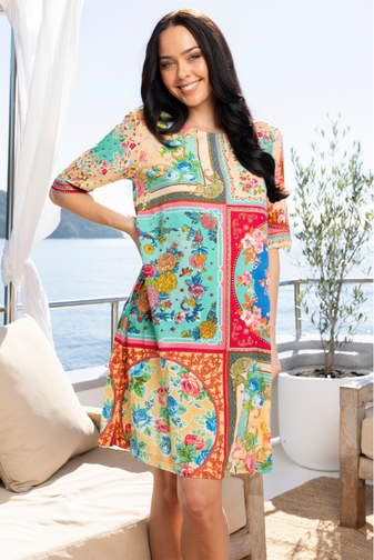 Orientique-FoulardFleursDressContemporary-Print-61058PRINCESSBAZAAR1