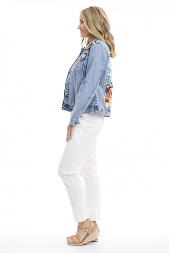 Orientique - Nanjing Jacket - Denim Patch - 62838