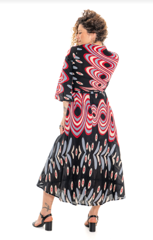 Orion wrap dress cienna princess bazaar LR-54-ORN