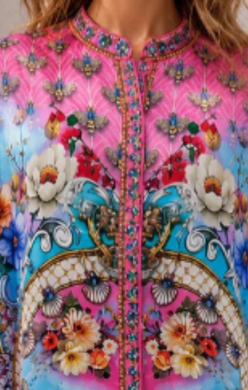 Paradisokaftan top with sleeves czarinaprincessbazaar