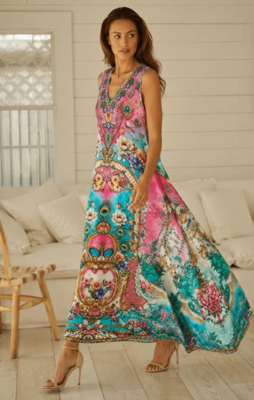 Paradiso sleeveless dress czarina princess bazaar