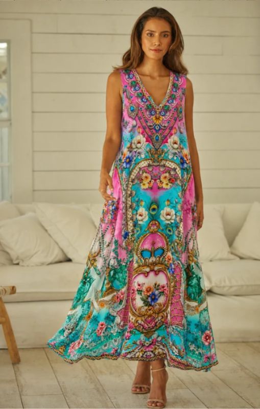Paradiso sleeveless dress czarina princess bazaar