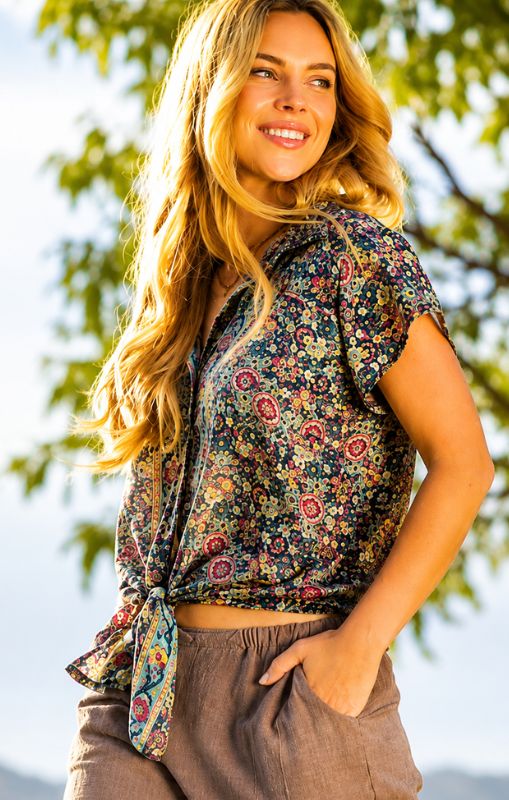 Peyton Cap Shirt TOP-48-PEY Cienna Princess Bazaar