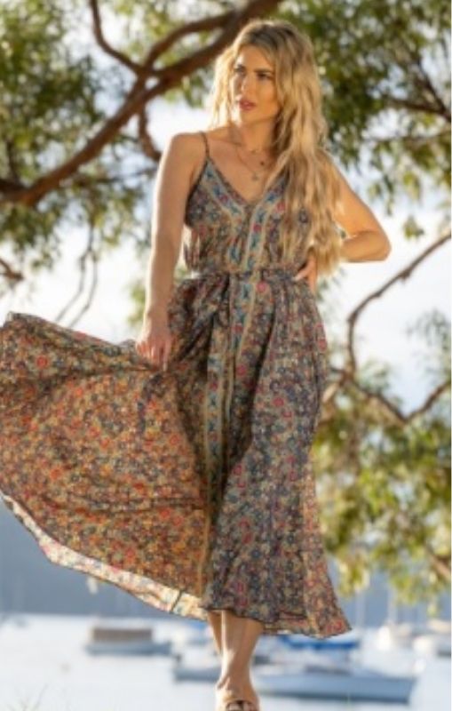 Peyton V Dress LDR-07-PEY Cienna princess bazaar