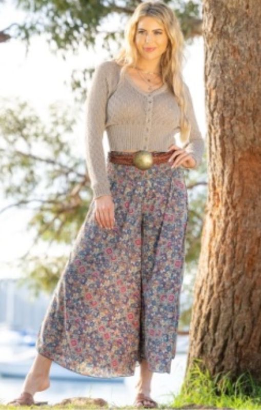 Peyton Wide Leg Pant LPT-08-PEY Cienna princess bazaar