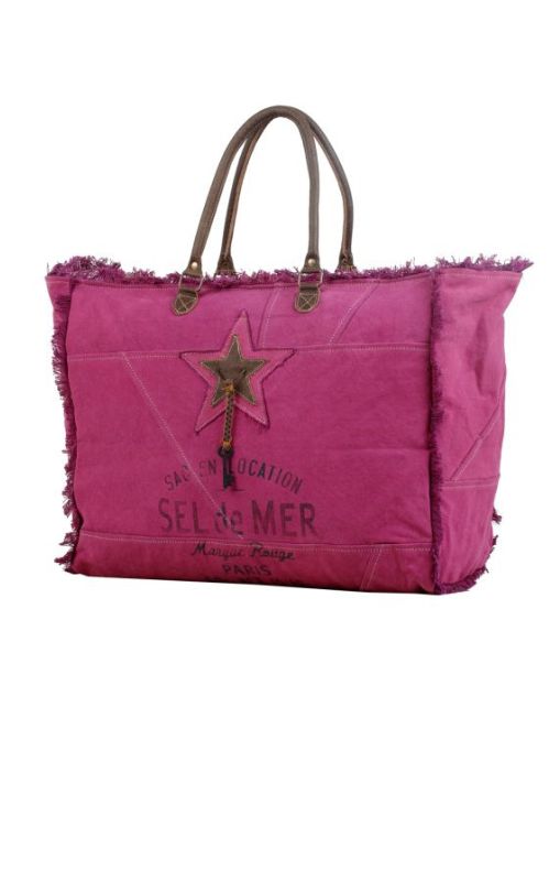 Popping pink weekender bag S-2805 myra princess bazaar