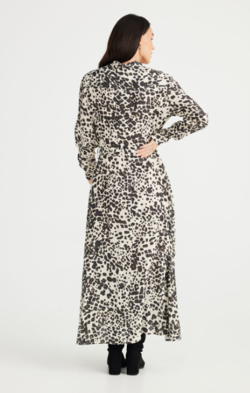 Brave + True - ROSSELLINI LONG SLEEVE DRESS - ELEMENT - BT24112-1 - last one