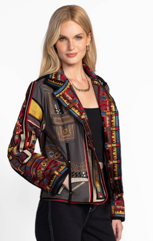 Johnny Was - RUFUS JACKET - Castor Grey - last one