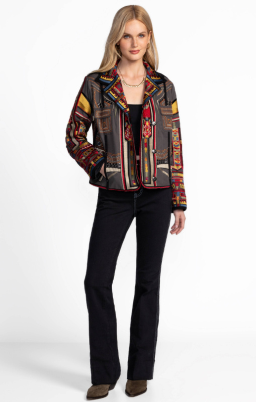 Johnny Was - RUFUS JACKET - Castor Grey - last one