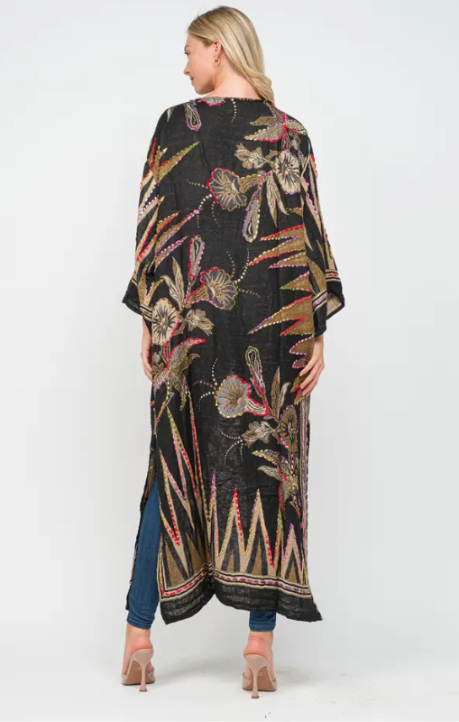 RajTrading-MeghanBlackThickStitchEmbroideredDusterprincessbazaar1