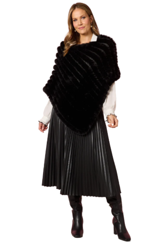 Roma faux poncho hammock_vine princess bazaar