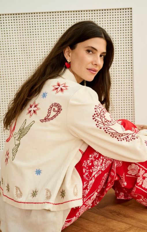 Rosetta Jacket Perfectly Pale cream princess bazaar
