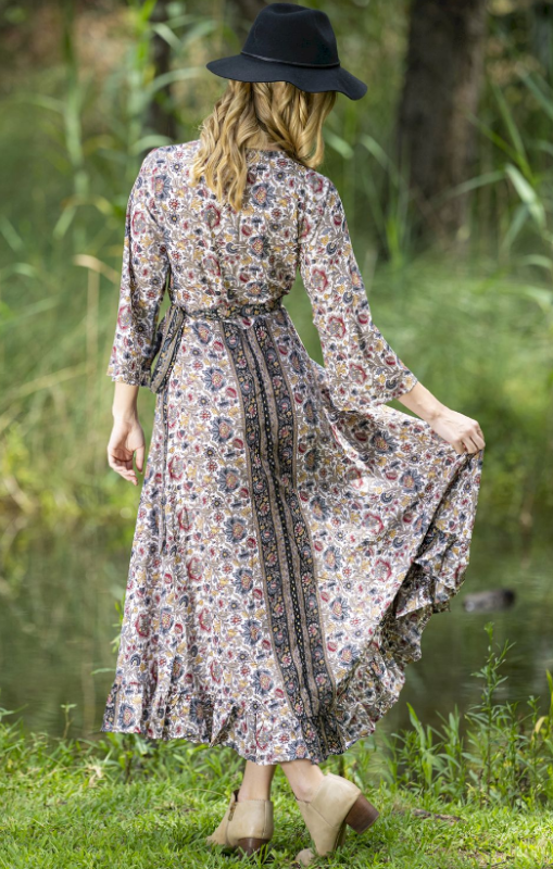 Cienna - Ruby Wrap Dress - LDR-04-RUB