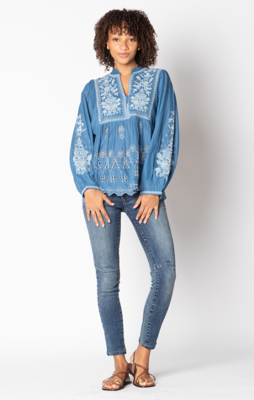 RubyYaya-CarmineShirt-DenimPRINCESSBAZAAR1