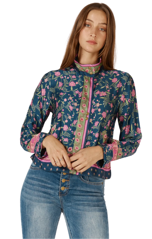 RubyyayaIvyJacketNavyprincessbazaar1