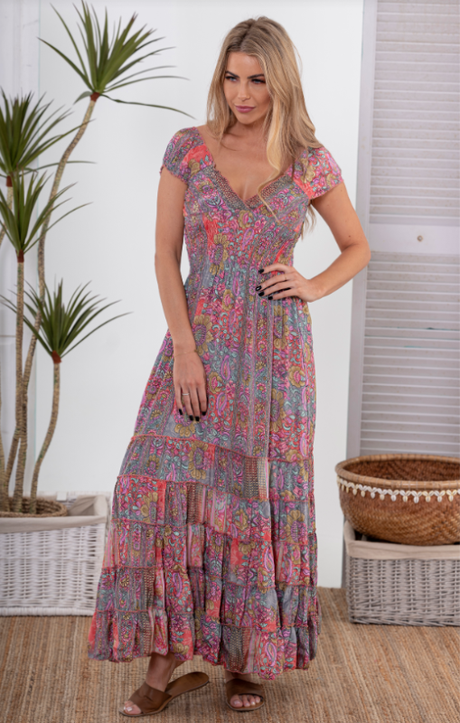 Ryla Rosa Dress cienna princessbazaar