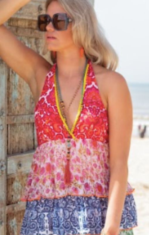 Place Du Soleil - Athena Dress - S24439 - last one