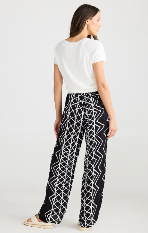 Shanty - SOUK PANT - BLACK INDUS - SH24222-2