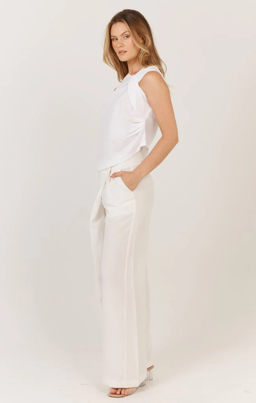 Sandara top white  1 fate+becker princess bazaar