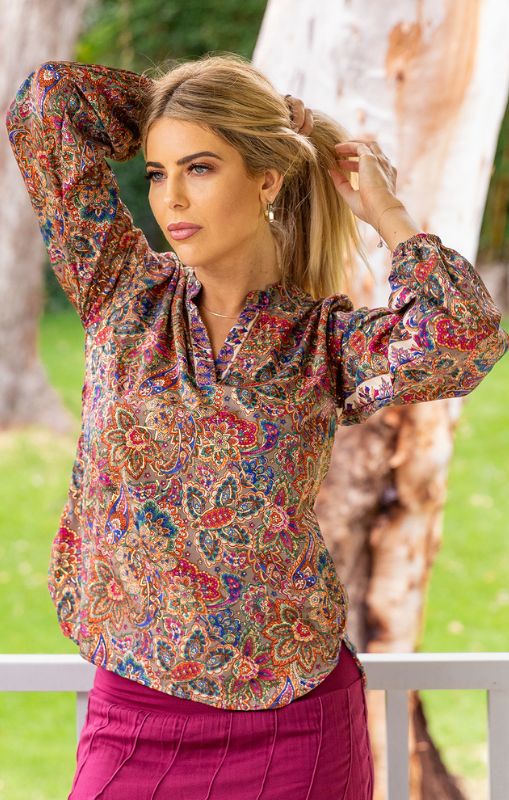 Shasha long sleeve blouse TOP-37-SHASHA 1 cienna princess bazaar