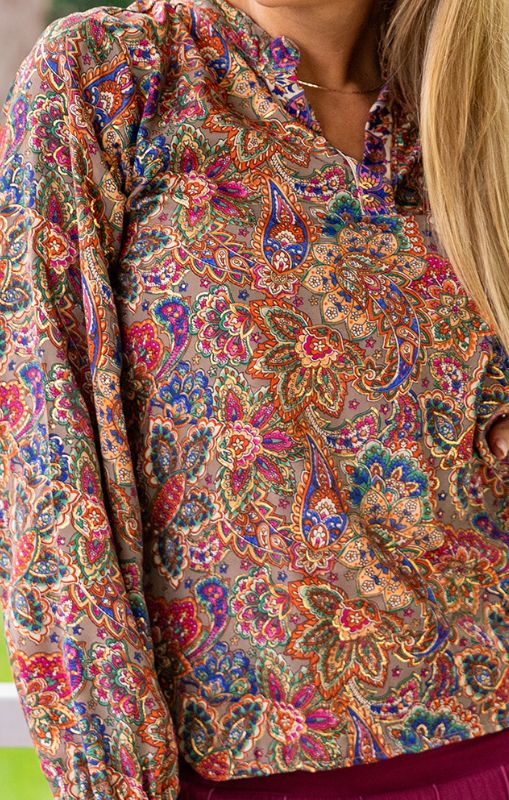 Shasha long sleeve blouse TOP-37-SHASHA 1 cienna princess bazaar