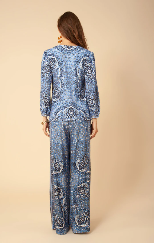 Hale Bob - Shira Jersey Top - Blue - 35WW2020