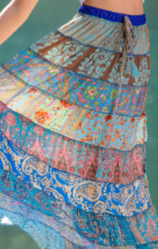 Steve skirt blue cienna princess bazaar