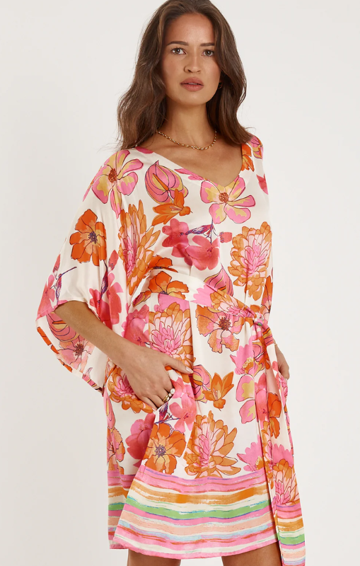 Sunrise dress pink ruby yaya princess bazaar