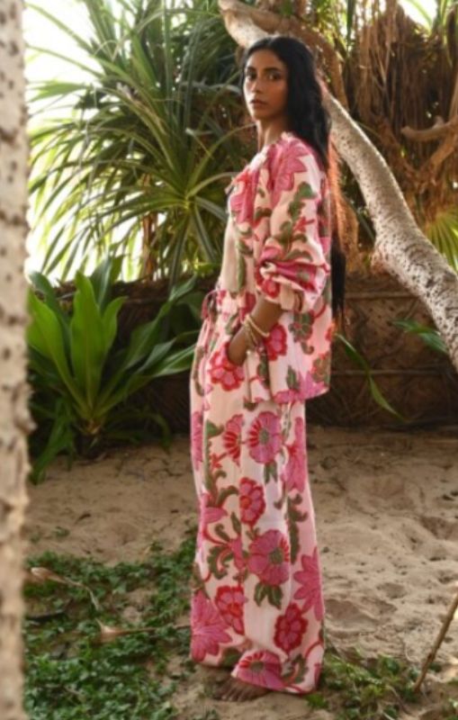 TA25218-4 Freedom pant pink ibiza  Talisman princessbazaar