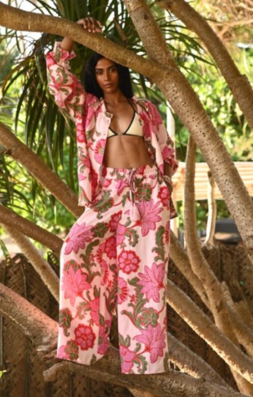 TA25218-4 Freedom pant pink ibiza  Talisman princessbazaar