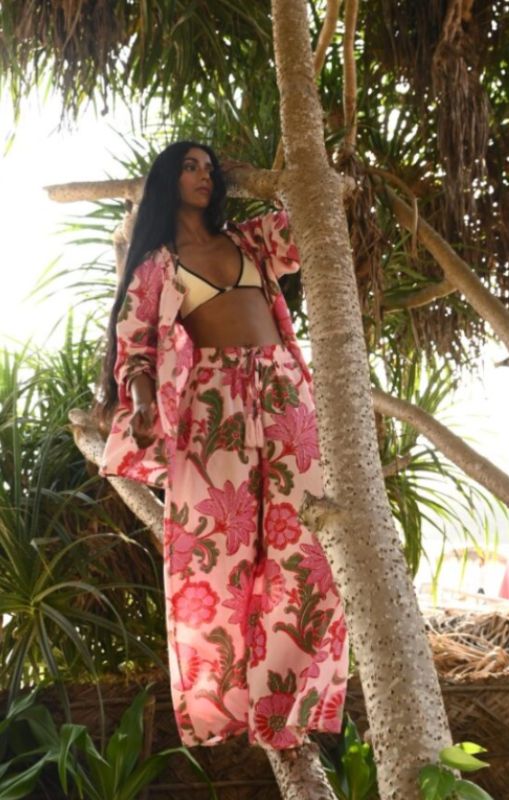 TA25218-4 Freedom pant pink ibiza  Talisman princessbazaar