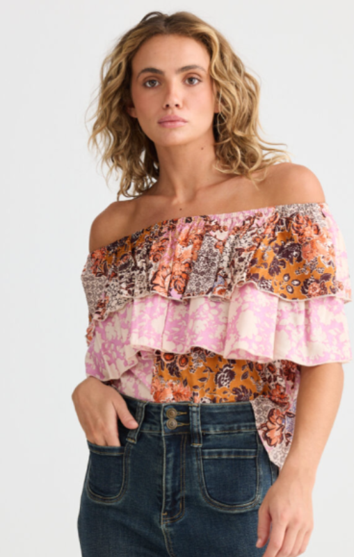 TA25221-2 Gateway Top Dream Weaver w meadow muse  talisman princessbazaar