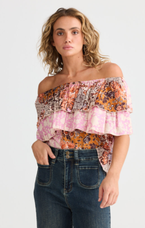 TA25221-2 Gateway Top Dream Weaver w meadow muse  talisman princessbazaar