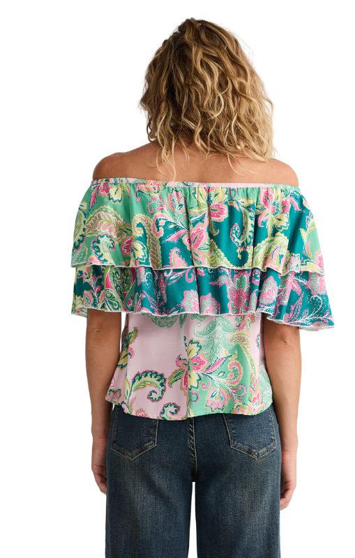 Talisman - Gateway Top - Paisley Dream - TA25221-3 - last one