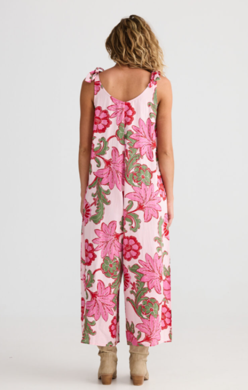 TA25243-2 Temple jump suit pink ibiza talisman princess bazaar