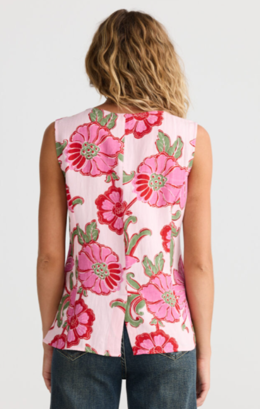 TA25254-1 Chester waist coat pink ibiza talisman princess bazaar