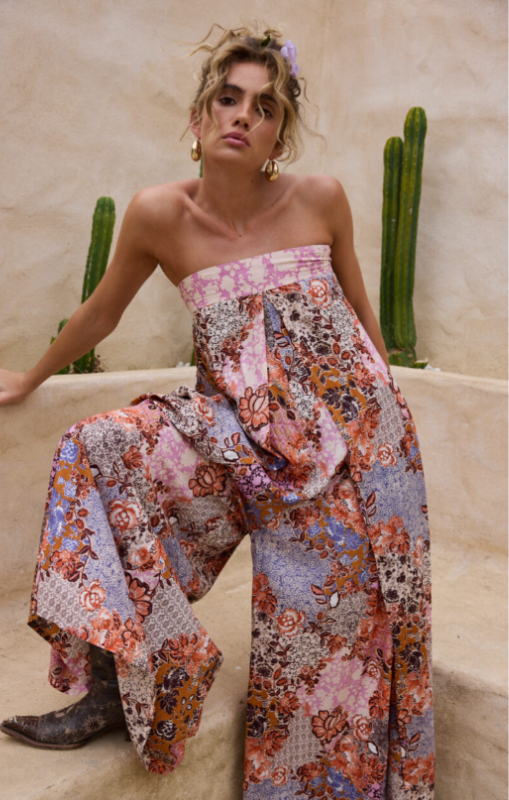 TA25269-1 Lucky charm jump suit dream weaver w meadow muse talisman princess bazaar